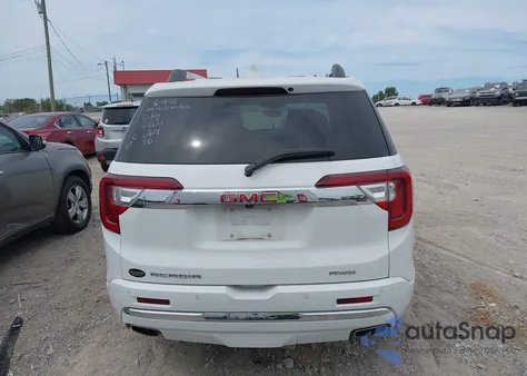 2023 GMC Acadia Awd Denali из США, поврежденный, VIN 1GKKNXLS1PZ106614